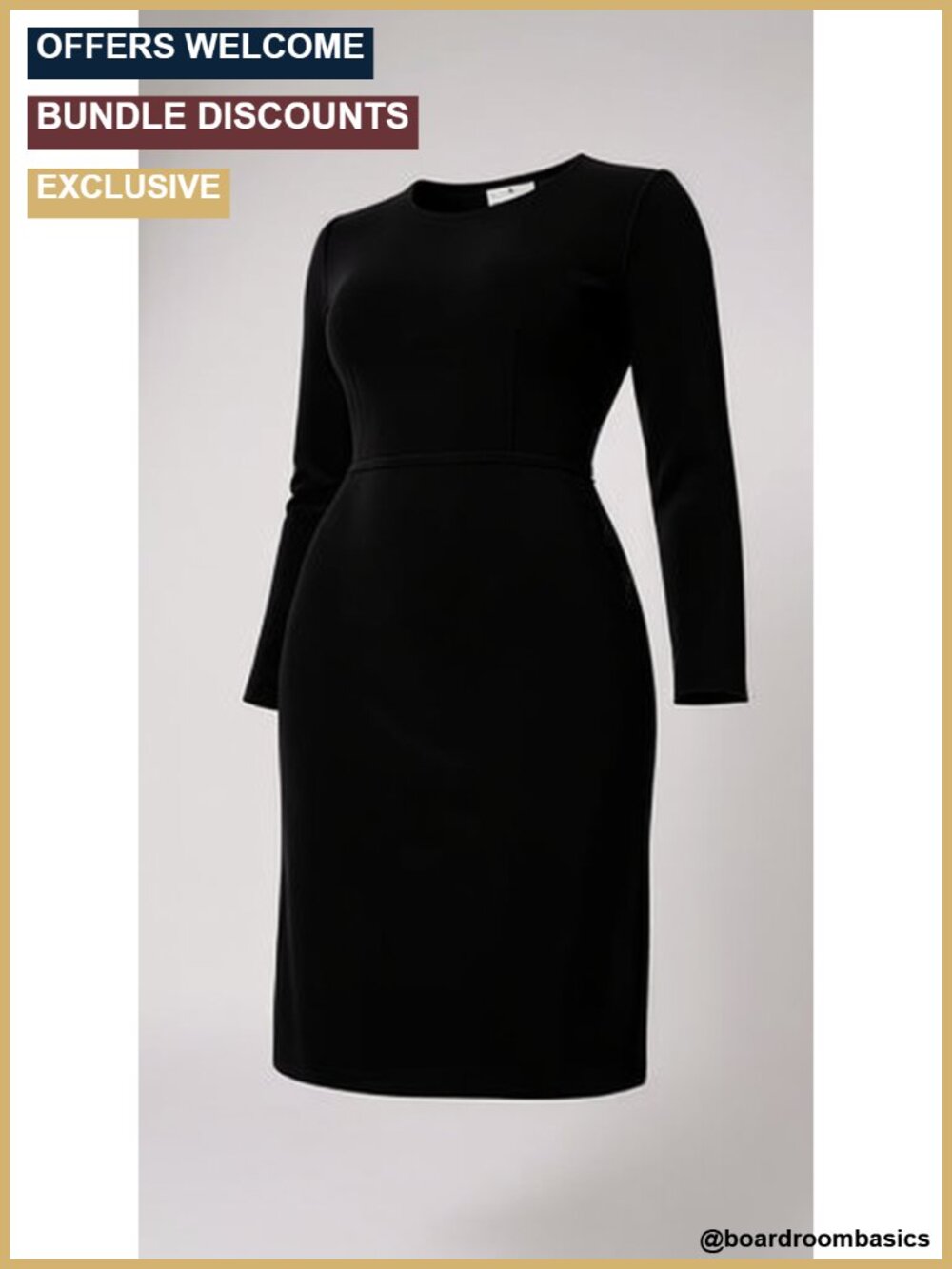 High Waist Pencil Skirt with Side Slit, Bodycon Business Casual Stretchy